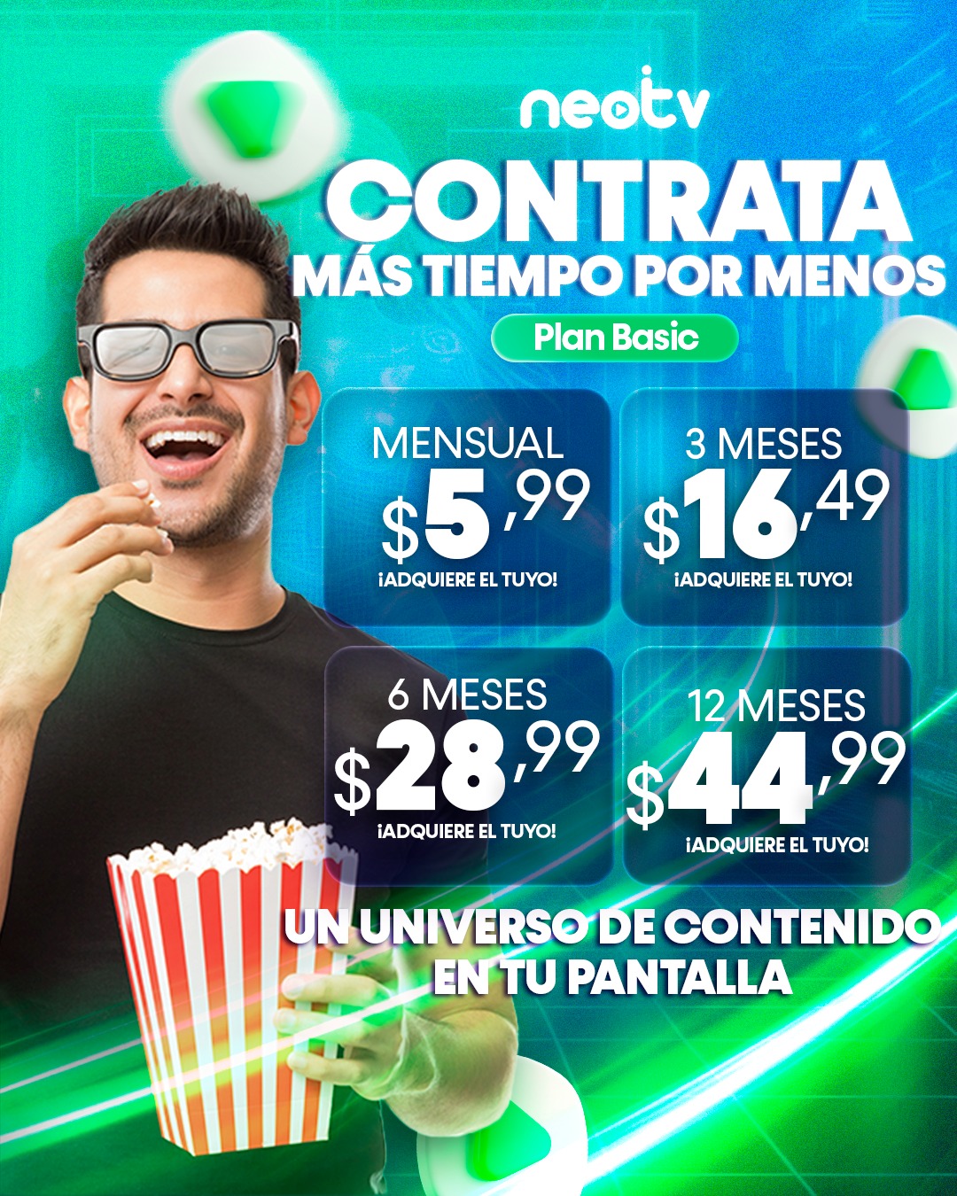 NeoTv – Un Universo de Contenido en tu Pantalla